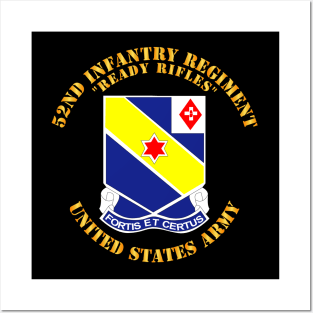 52nd Infantry Regiment - Ready Rifles Posters and Art